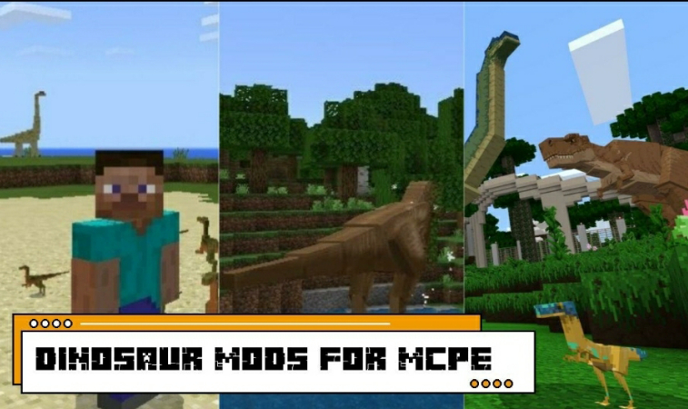 Dinosaur Mods for Minecraft PE: Best Mods