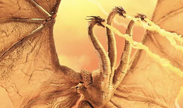 HIYA Toys Gravity Beam King Ghidorah figure images, price and release date!