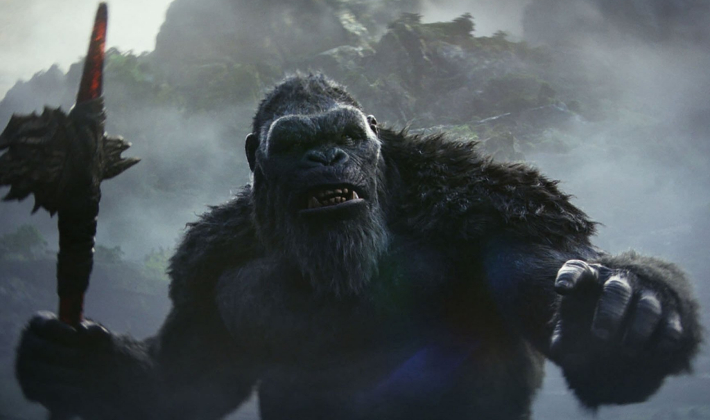 Kong meets Suko for the first time in this Godzilla x Kong (2024) movie clip!