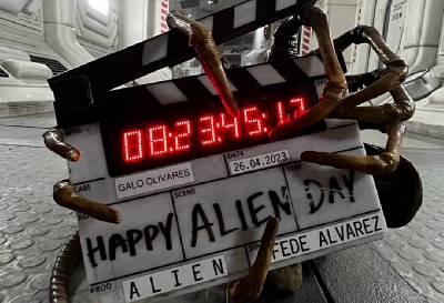 Fede Alvarez shares new Alien: Romulus set photo for Alien Day 2024!