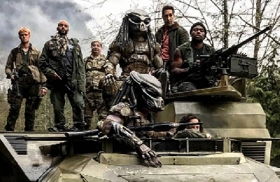 New Emissary Predator set photo from The Predator lands online!