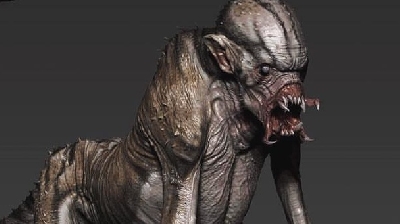 Predator Monkey: Unused concept from The Predator (2018)