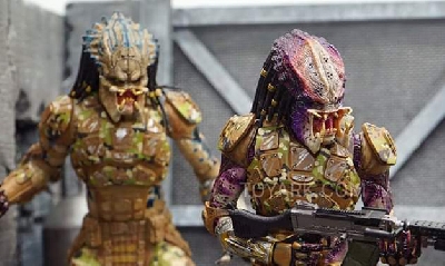 Toy Fair 2019: More images of NECA Emissary Predators, Fugitive and Assassin Predator figures!