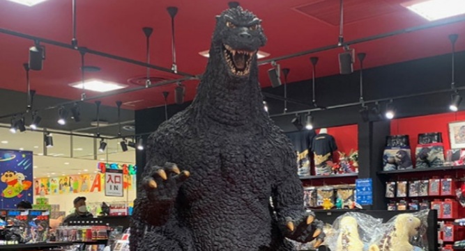 New Godzilla Store Osaka Opens in Japan