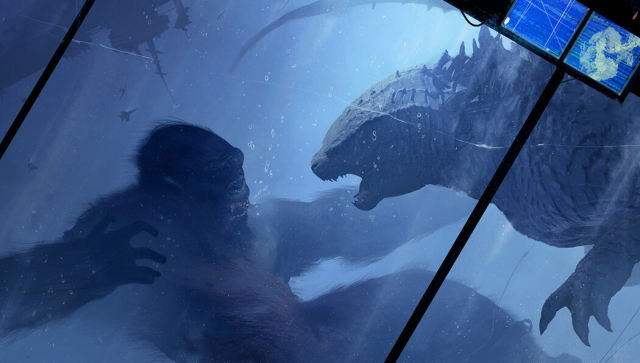 Official Godzilla vs. Kong concept art hits the web!