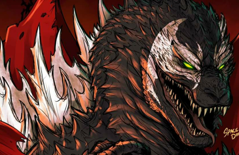 SpawnZilla: This Spawn x Godzilla crossover artwork is the distraction we need!