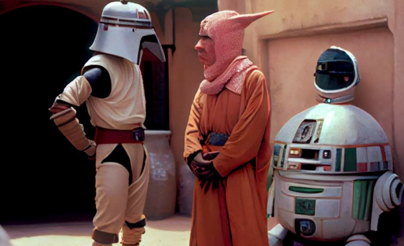 Star Wars if it was directed by Wes Anderson!