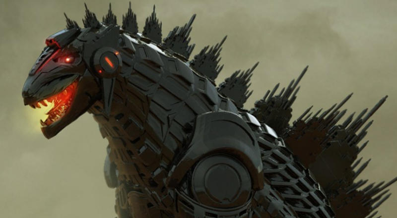 Unused Mechagodzilla concept designs from Ready Player One!