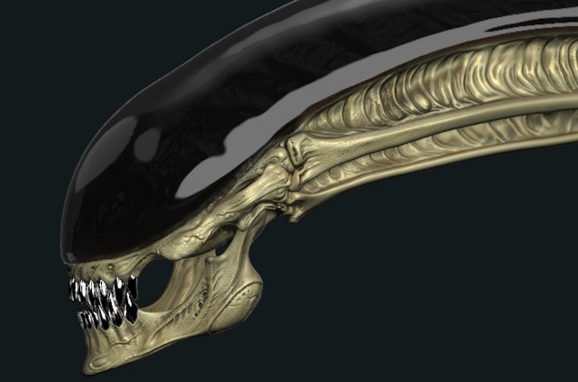 Unused official Protomorph Alien concepts from Alien: Covenant