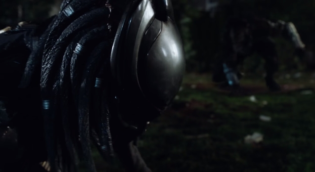 Watch the Ultimate Predator's skin change in new The Predator TV spot!