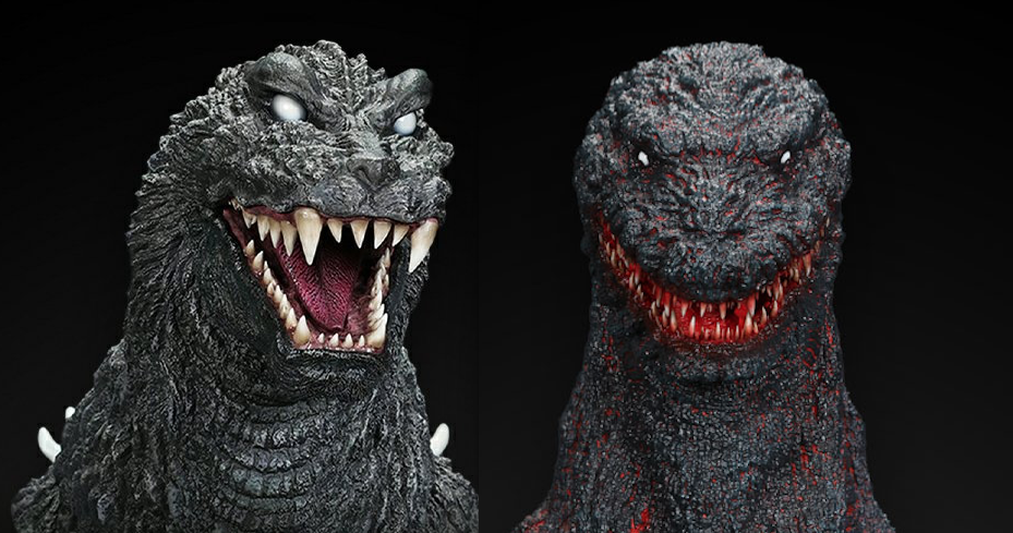 XM Studios GMK and Shin Godzilla Busts Revealed