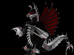 Black Gigan Re-texture (Godzilla Unleashed: Overhaul v1.5)