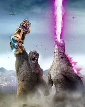 Godzilla x Kong phone wallpaper