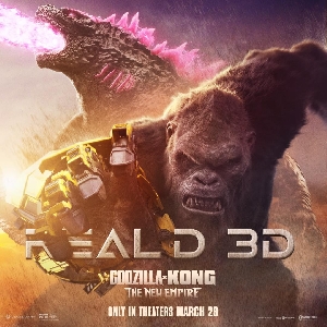 Godzilla x Kong RealD 3D Poster