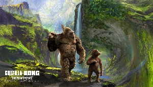 Kong and Suko concept art