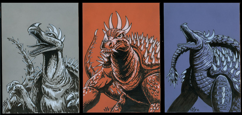 The evolution of Anguirus