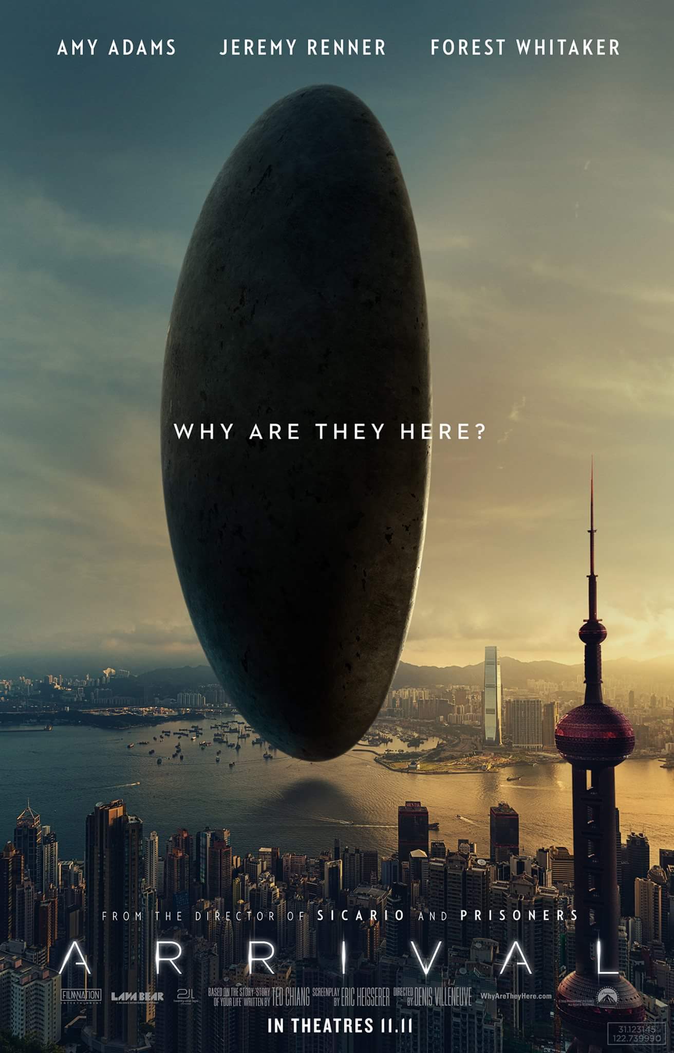 Arrival Movie poster