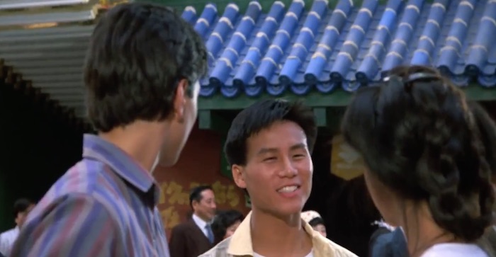 Dr.Wu from Jurassic Park in 1986 Karate kid 2