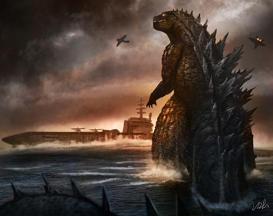 Incredible Godzilla Fan Art