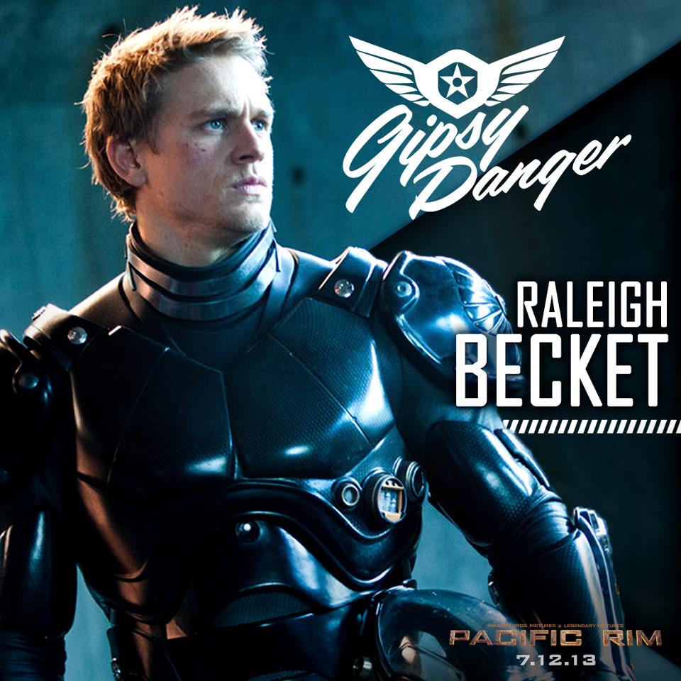Charlie Hunnam is Jaeger pilot Raleigh Becket.
