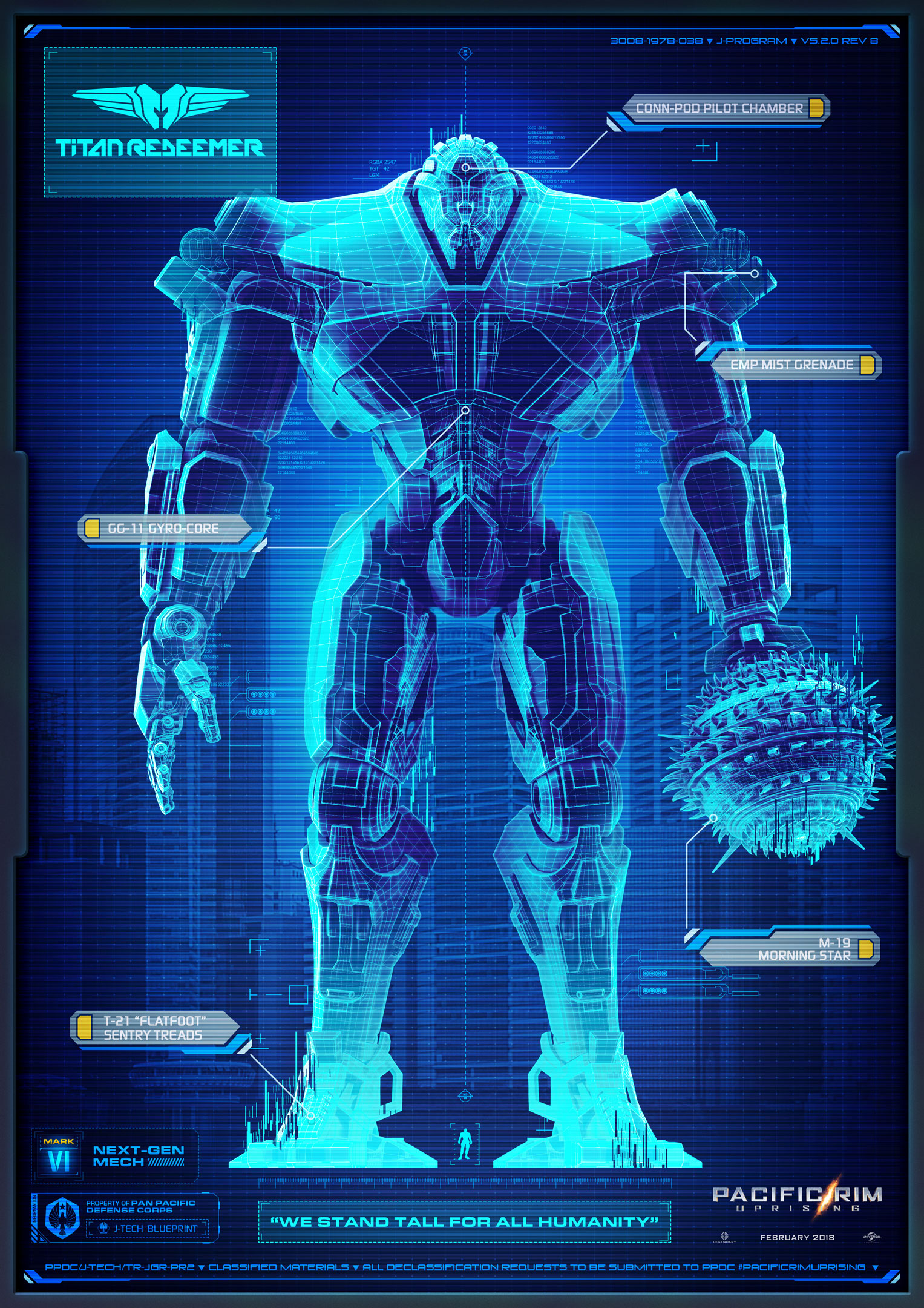 Titan Redeemer Jaeger Blueprint
