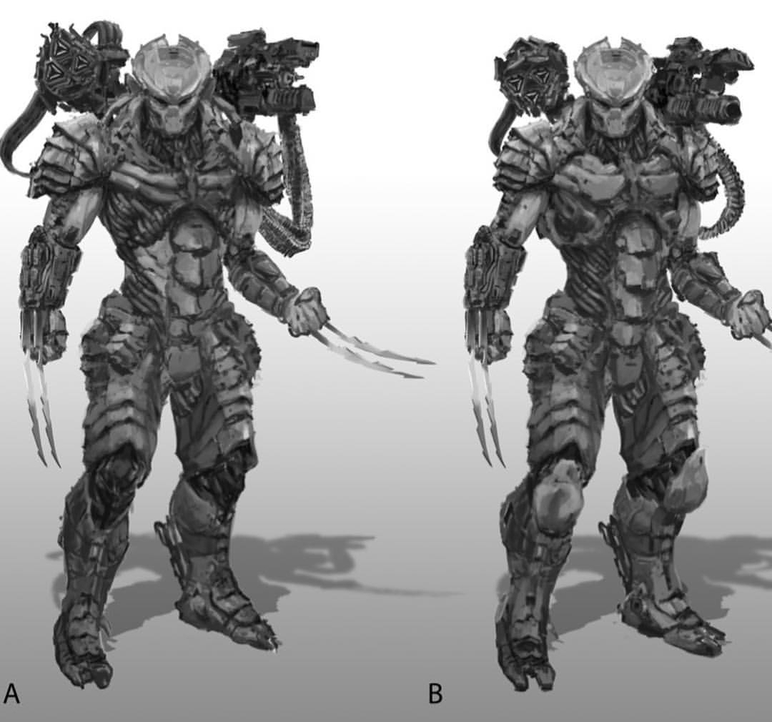 PREDATOR KILLER The Predator 2018 concept artwork
