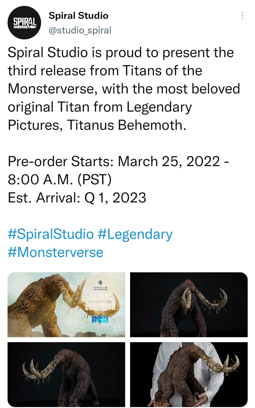 The Other Titans in Godzilla King of the Monsters Behemoth The