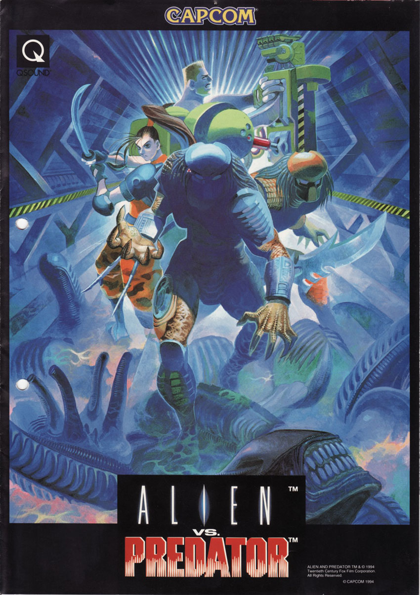 Capcom Teases New Arcade Collection Featuring Alien vs. Predator