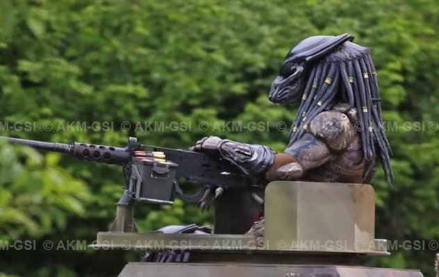 A closer look at the new Predator suits from Shane Black's Predator 4!