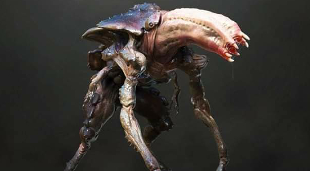 Cloverfield Monsters: Official concept art for the Aliens from 10 Cloverfield Lane