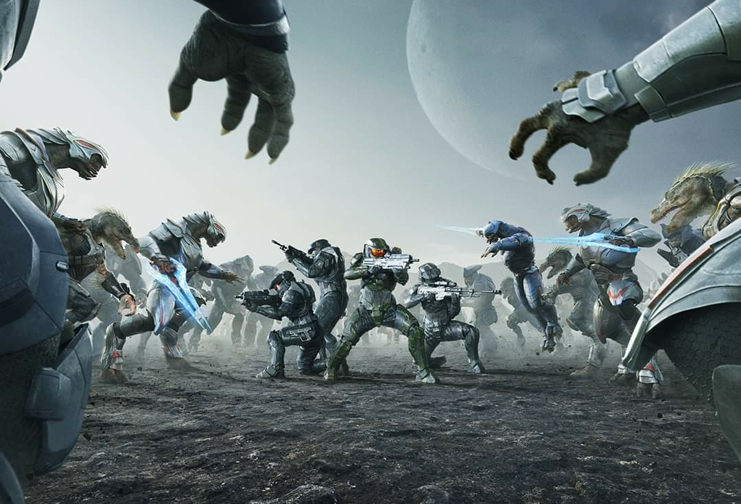 Elites and Spartans clash Halo Season 2 will show the fall of Reach!