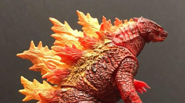 burning godzilla 2019 toy