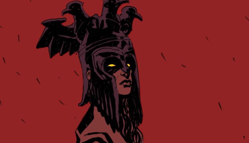 Hellboy faces the Blood Queen in first official banner for upcoming reboot!