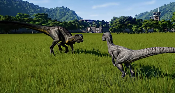 Jurassic World Evoltuion Blue Charlie Delta And Echo Vs Indoraptor Gameplay Footage