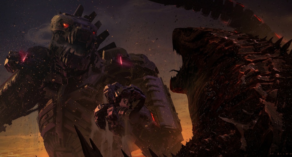 New Concept Art Shows Mechagodzilla and Godzilla Facing Off