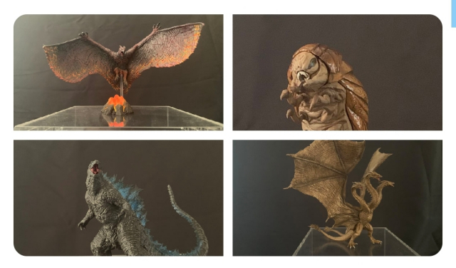 New Godzilla: King of the Monsters Art Spirits figures coming this October!