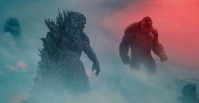 New Godzilla vs. Kong Poster Shows Titans Towering Over an Entire City