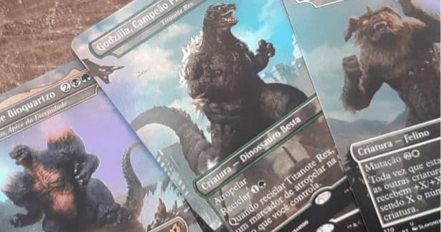 New Godzilla X Magic The Gathering Collab?