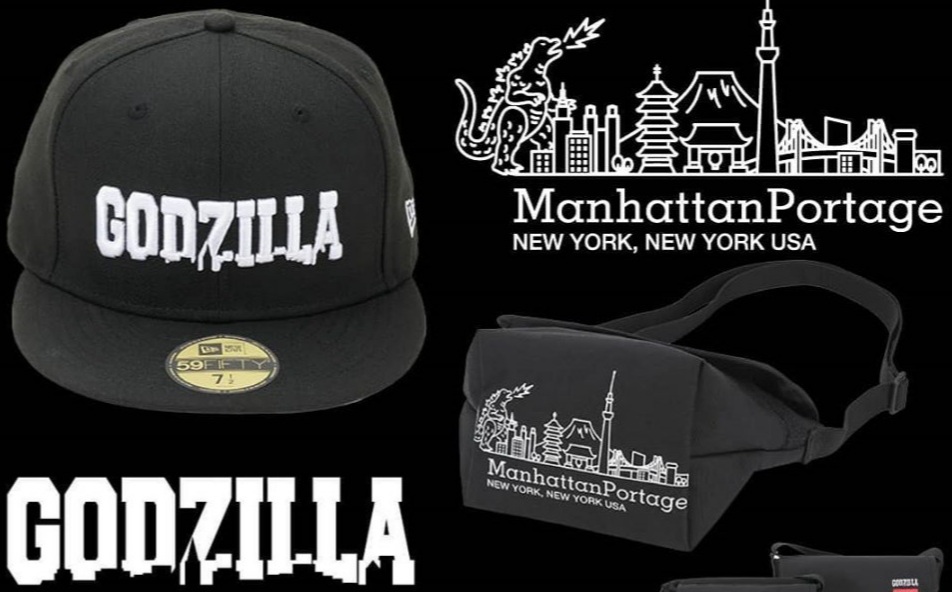 New Godzilla x New Era and Manhattan Portage Collabs