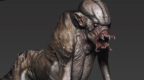 Predator Monkey: Unused concept from The Predator (2018)