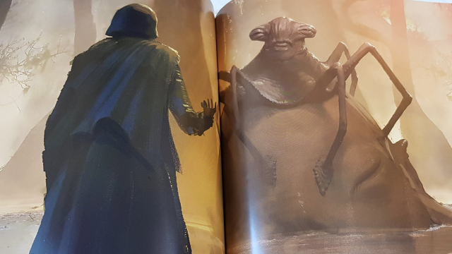 The Oracle: Leaked Star Wars Rise of Skywalker concept art unveils strange, unused alien creature!