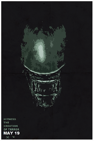 Alien: Covenant fanmade retro poster 