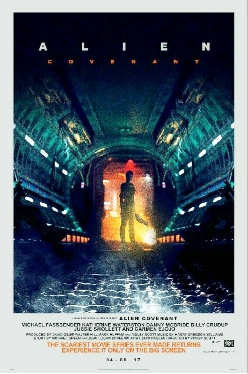 Alien: Covenant retro-style poster (fan made)