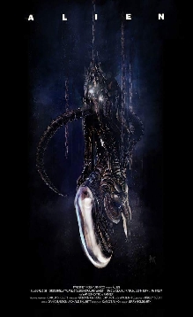 Alien fan poster concept artwork