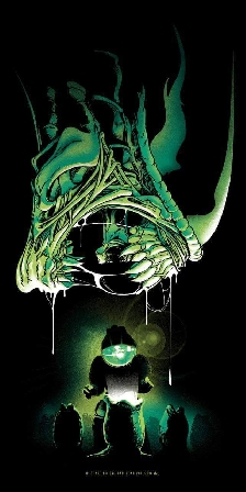 Alien poster variant fan art