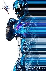 Blue Power Ranger poster