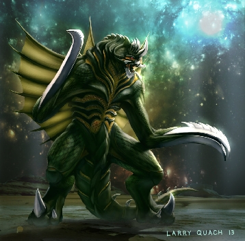 New Gigan Concept by Larry Quach