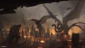 Godzilla 2: King of the Monsters 2019 Concept Art