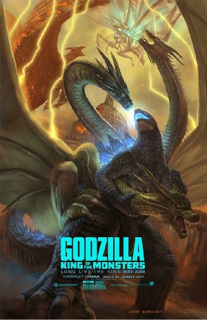 Godzilla king of the monsters art
