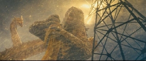 Godzilla throwdown TV spot screenshots